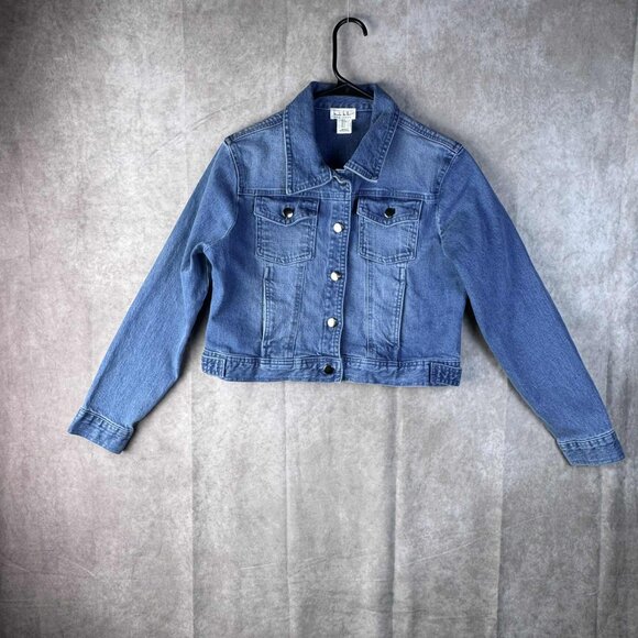 Nicole Miller Denim Blue Jean Jacket Size Small - Picture 1 of 9